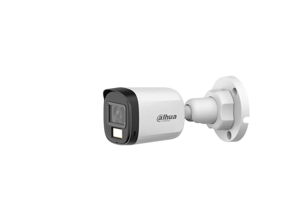 DH-HAC-B1A21N-U-IL-A-0280B. Camara Bala HDCVI Dahua 2MP Iluminacion Dual 30m Lente 2.8mm Mic IP67 12v