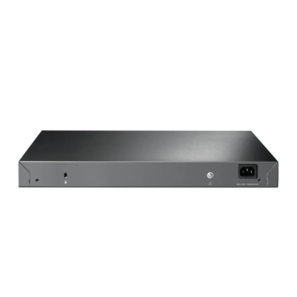 SG3452XP. Switch TP-Link, 48 Puerto PoE ( 10/100/1000 Mbps), 1 Puertos uplink ( 10/100/1000 Mbps), 4 Puertos SFP ( 1000 Mbps ), Capa 2+, PoE Total 500W