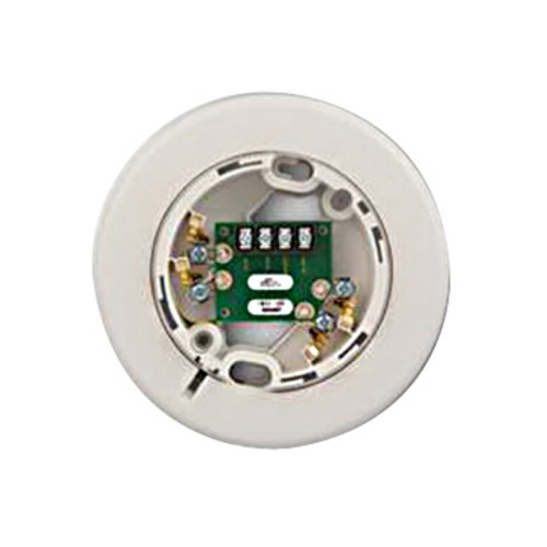 Base aisladora Edwards IB4U Serie Vigilant, 6 pulgadas, aísla cortocircuitos en lazo Clase A, twist-lock, compatible E-PD/E-PHD/E-HD/V-PHS. Stock Chile PcPlay.