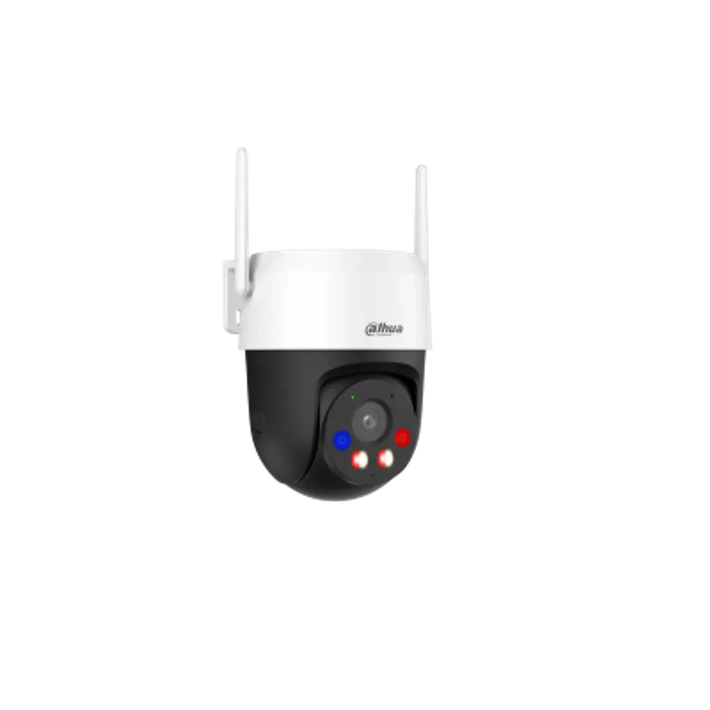 DH-IPC-P3ASP-PV-0400B-S2. Cámara PT WIFI Dahua, 3 MP, Lente 4mm, Audio Bidireccional, Seguimiento inteligente, Detección de Humanos y Vehículos, Alarma sonora y luminosa, IP66.