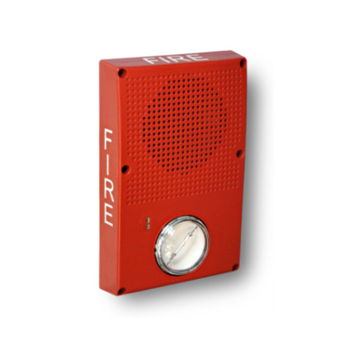 SIRENA CON ESTROBO LED ROJA EXTERIOR WG4RF-HVMHC EDWARDS