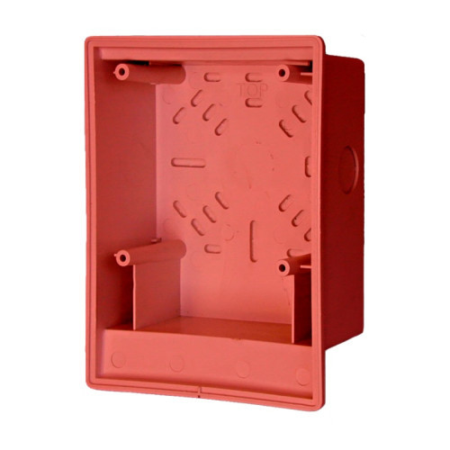 CAJA MONTAJE SUPERFICIE PARLANTE/ESTROBO ROJA G4RB EDWARDS