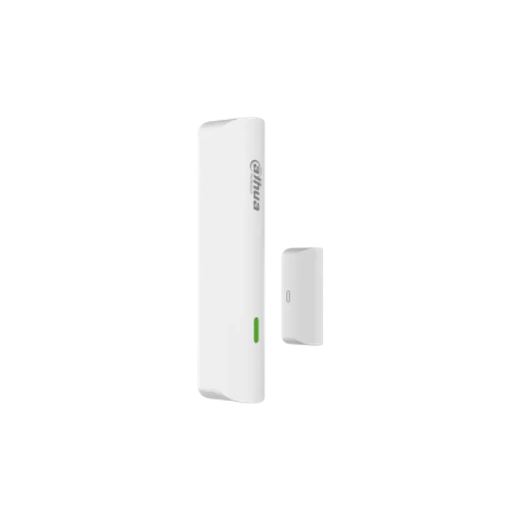 DHI-ARD333-W2(S). Magnético Inalámbrico Dahua 433Mhz, Entrada AUX de Alarma, Detección de intensidad de señal, Alarma de batería baja. 