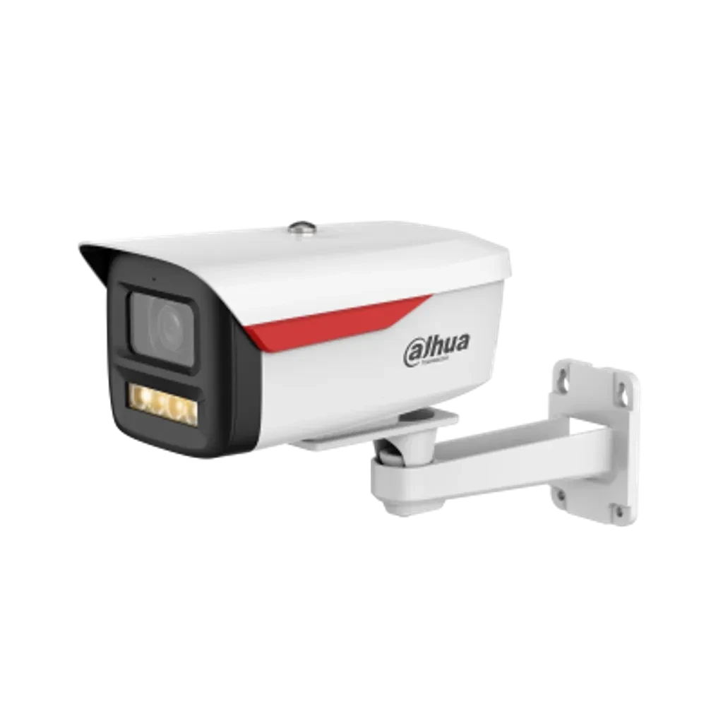 DH-IPC-HFW2449MP-S-LED-0360B-B-PRO-S1. Cámara IP Dahua tipo Bala, 4MP, lente Fijo 3.6mm, IR 50M, Tecnología WizColor, Cuenta con Detección de movimiento, Cruce de Línea, micrófono Incorporado