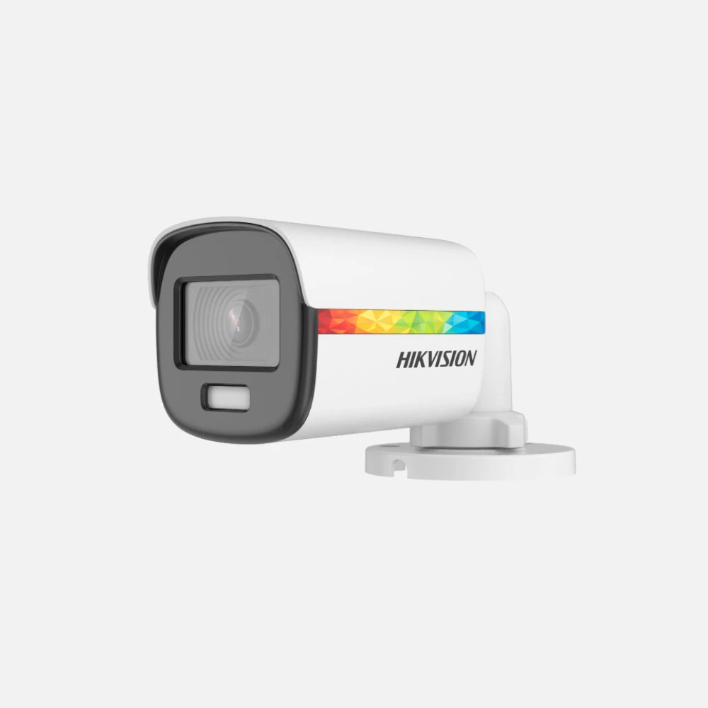 Cámara Bullet ColorVu 2MP 2.8mm DS-2CE10DF8T-PF Hikvision