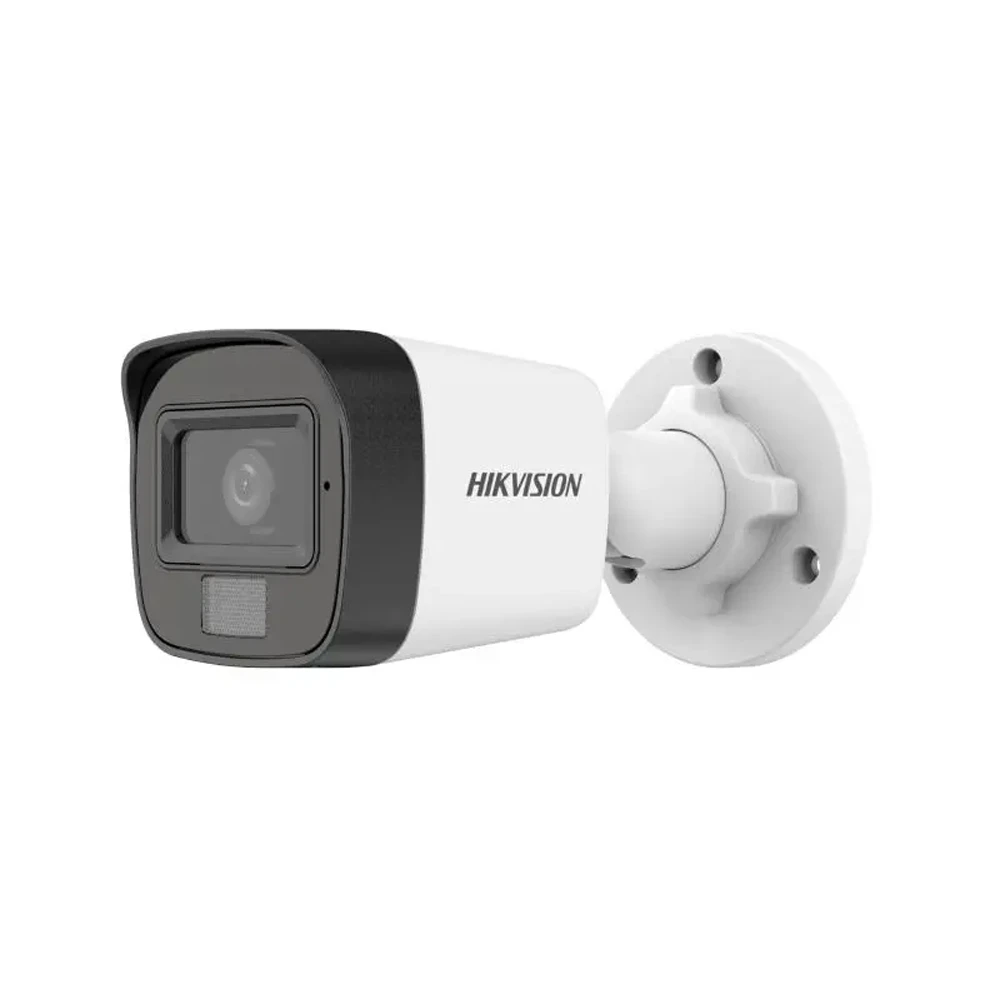 Cámara Bala Hikvision TVI 2MP IR30M Luz 20M y Audio DS-2CE16D0T-LFS 2.8mm