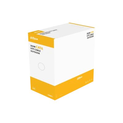 Cable UTP Dahua de exterior 99.97% Cobre DH-PFM920-6U