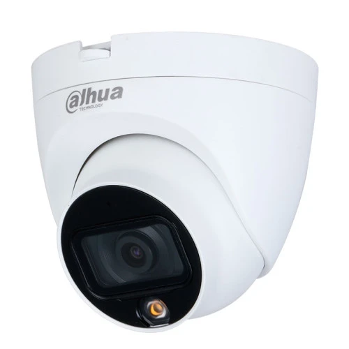 Cámara HDCVI Dahua Tipo Domo FullColor 2MP Led 20M IP67 DH-HAC-HDW1209TLQN-LED