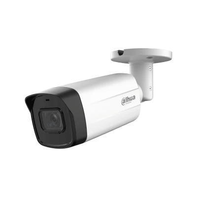 Cámara HDCVI Tipo Bala 8MP Lente Fijo 3.6mm IR 80m IP67 DH-HAC-HFW1801TMN-I8-0360B-S2