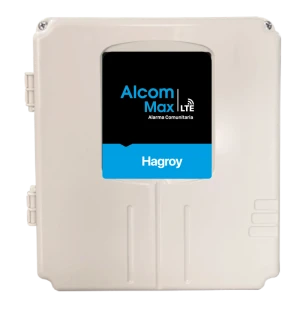 Alarma Comunitaria ALCOM MAX LTE Monitoreo WEB APP alerta alcom  posee Puerto de RED HG-AC-ALMX4G.