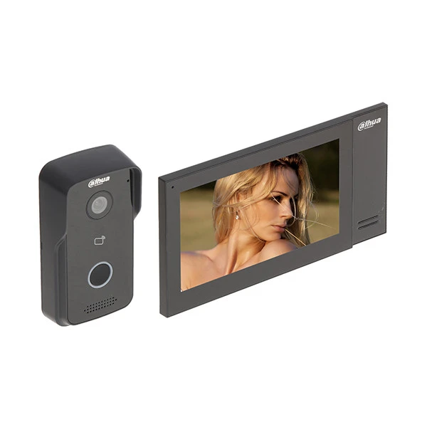 Kit video portero IP Dahua DHI-VTO2111D-P-S2 DHI-VTH2421FW-P VTH 7