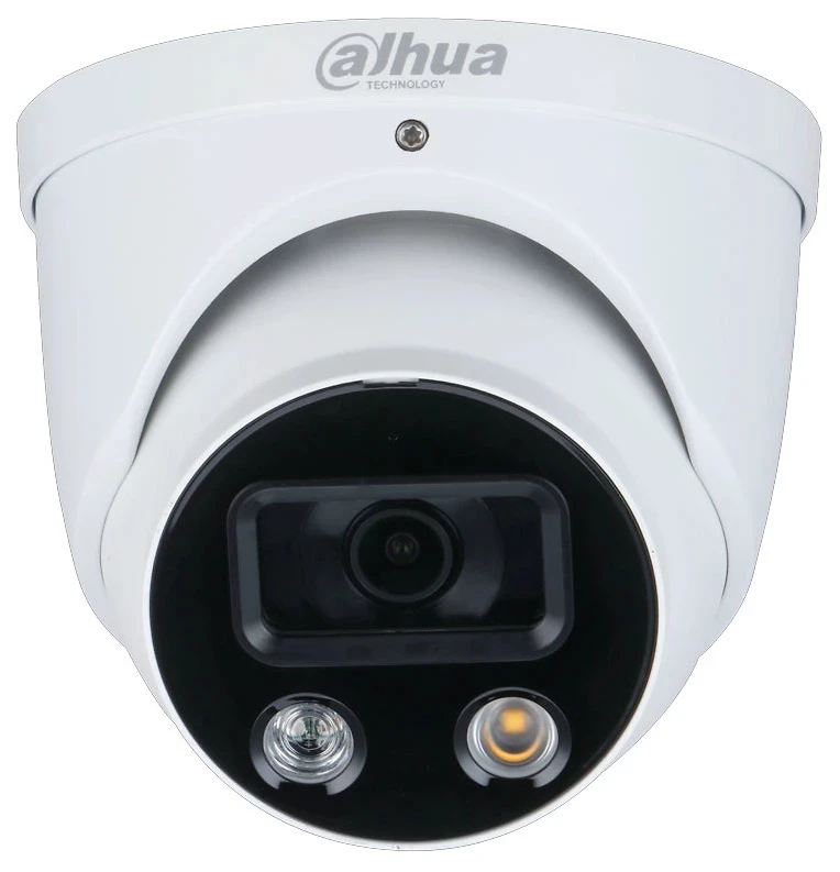 Cámara IP StarLight Wizsense 4 Mpx Óptica fija Gran Angular Smart Light 30 metros Disuasión Activa (Luz + Sonido) IPC-HDW3449HP-AS-PV-0280B-S4 DAHUA