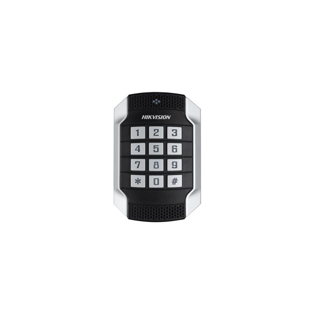 Lector De Proximidad Con Teclado De Tarjetas Mifare Antivandalico HIKVISION (DS-K1104MK)