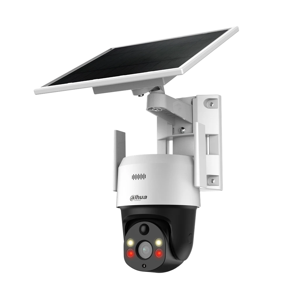 Cámara PT IP Dahua. 2MP. Alim. Solar. 4G. Ilum Dual 30 Mts. Audio. DH-SD2A200HB-GN-AGQ-PV-SP-LA.