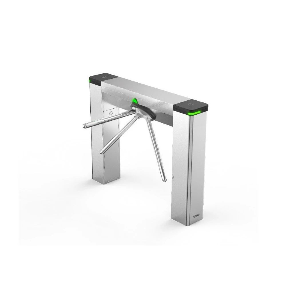 Torniquete Bidireccional Derecho Con Controlador Y Lector Huella DS-K3G501SX-R/MF-Dm55 Hikvision