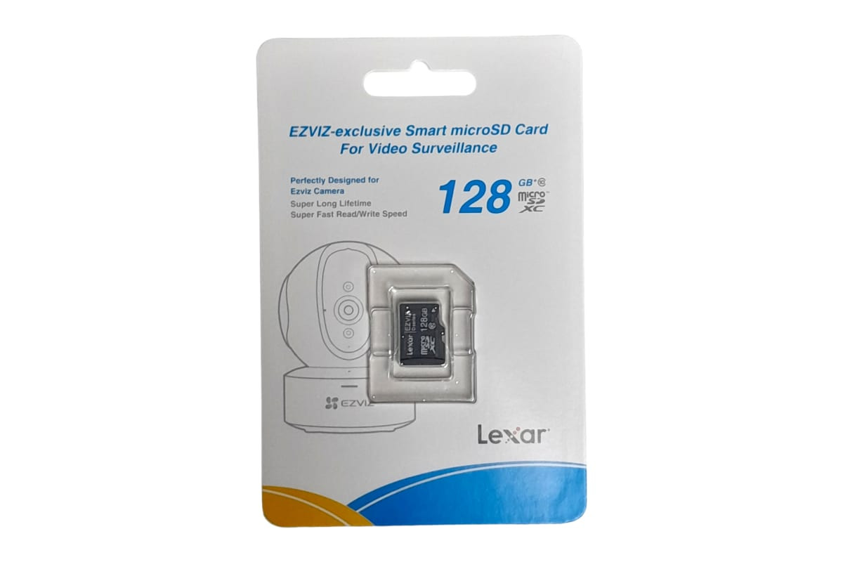 Tarjeta Micro SD Lexar Ezviz 128GB CS-CMT-CARDT128G-D