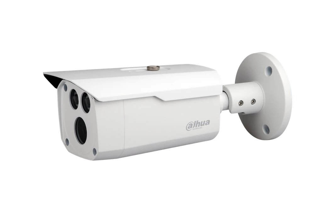 Cámara BALA HDCVI DAHUA. LF 6MM. 2MP/1080P. IR 80MTS. IP67. DH-HAC-HFW1200DN-0600B-S6.