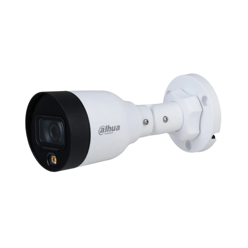Cámara IP bullet 4MP Full color lente fijo 2.8mm LED 15M DH-IPC-HFW1439S1P-LED-0280B-S4