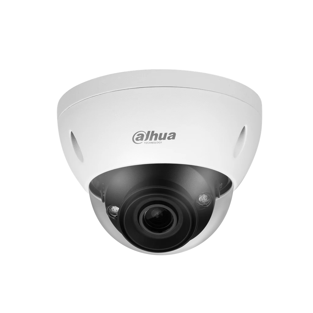 Cámara IP Dahua tipo domo 2Mp lente varifocal IR 40m ePoE soporta IA FD, PC, HM DH-IPC-HDBW5241E-ZE