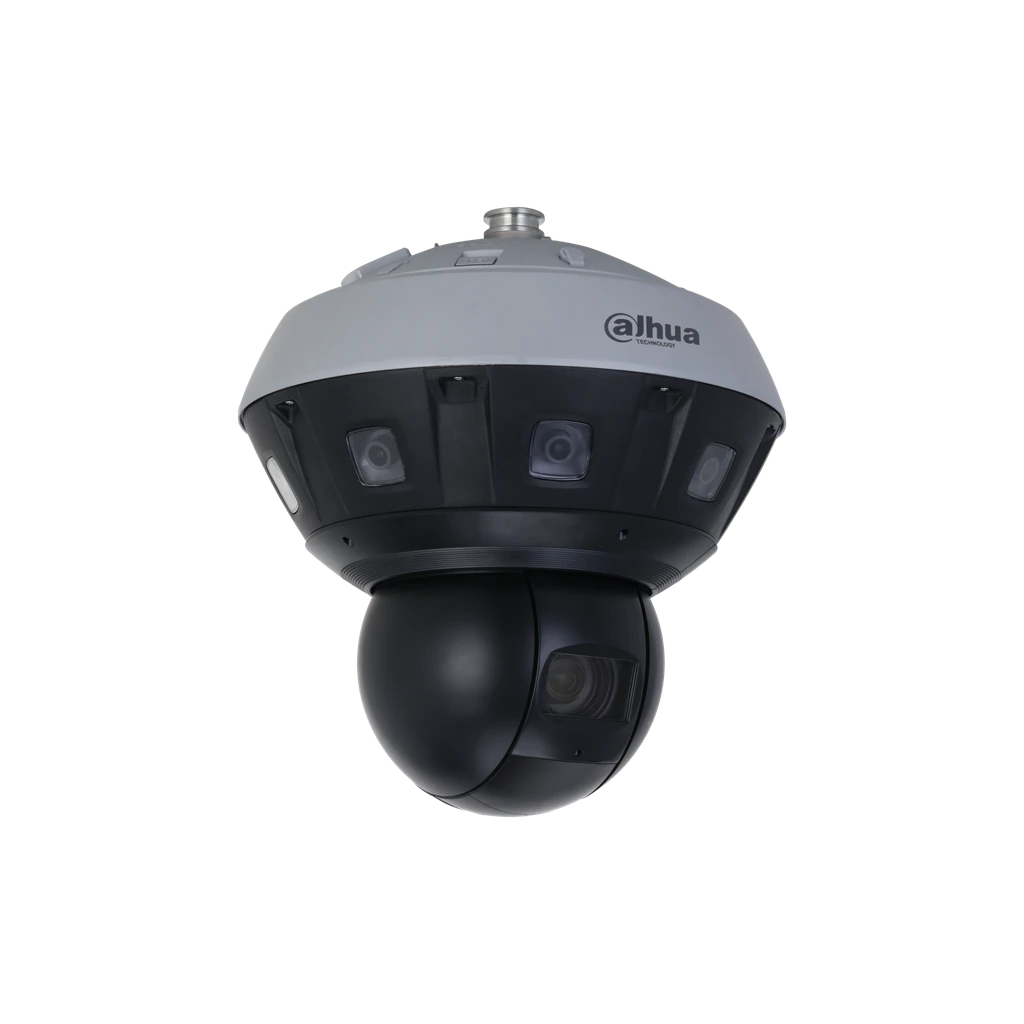Camara IP Panoramica Dahua 360 8x2MP PTZ 40x IR400m IA 36VDC IP66 DH-PSDW81642MP-A360-D440-DC36V-S3.