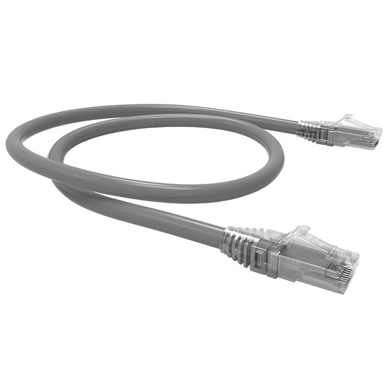 PATCH CORD U/UTP CAT6 BDN GRIS 2M COBRE LSZH ETL BDN-PCG62CU-LSZH