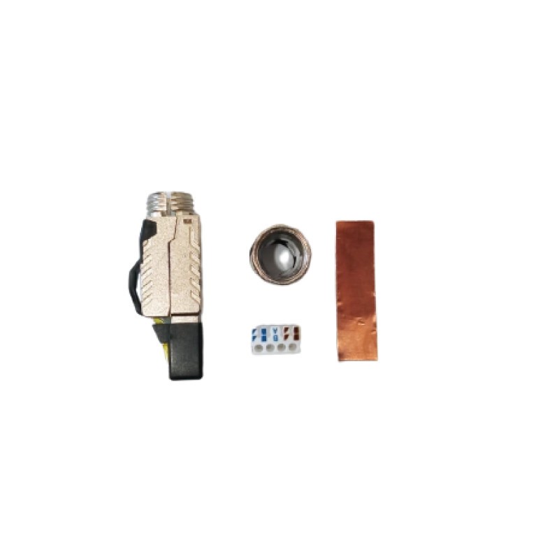 CONECTOR MACHO RJ45 CAT6 BDN AUTOPONCHABLE BLINDADO BDN-CRM6APB