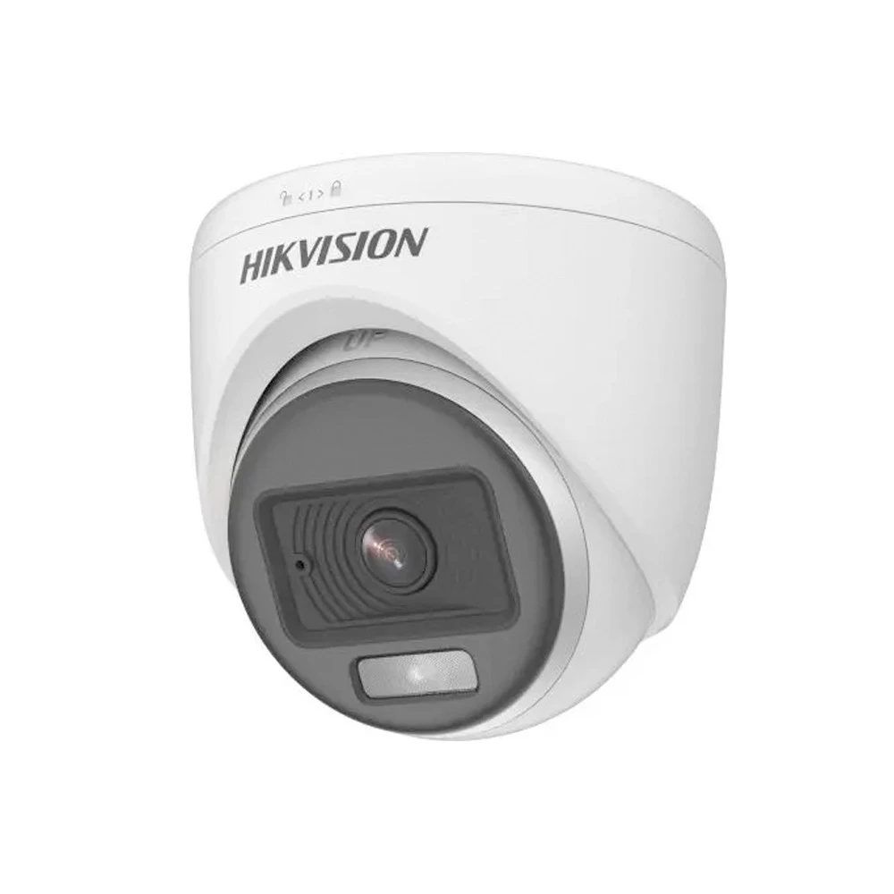 Camara Turret TVI 2MP ColorVu DS-2CE70DF0T-PFS 2.8mm Hikvision