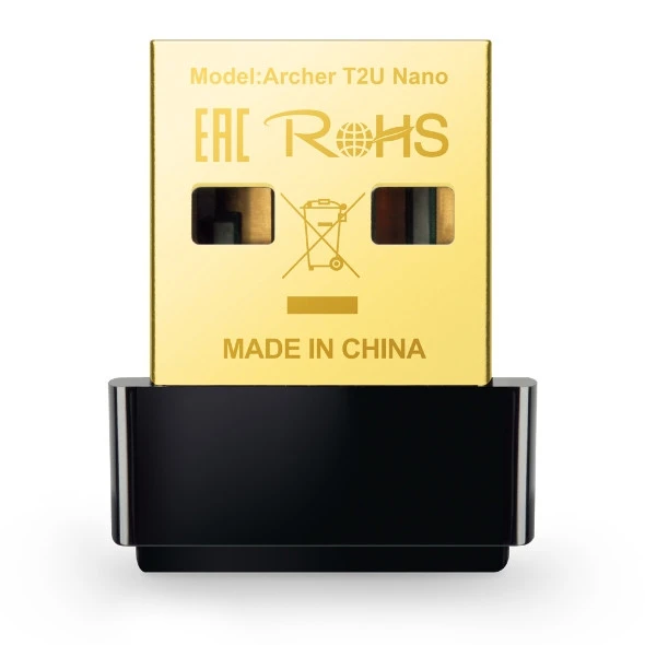 Adaptador inalámbrico Nano USB de doble banda AC600 Archer T2U Nano