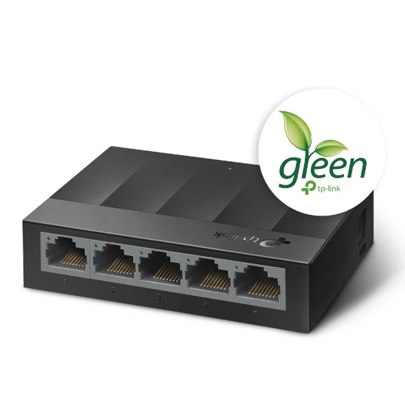 Switch de escritorio de 5 puertos a 10/100/1000Mbps LS1005G