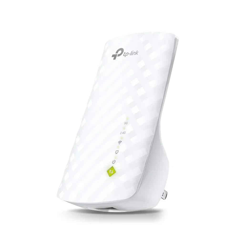 Repetidor 5Ghz-433mbps-AC 2,4Ghz-300mbps 1-100 220V 3-Antenas RE200 TP-LINK