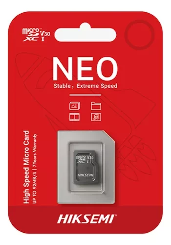Tarjeta Micro SD 128GB NEO Hiksemi HS-TF-C1