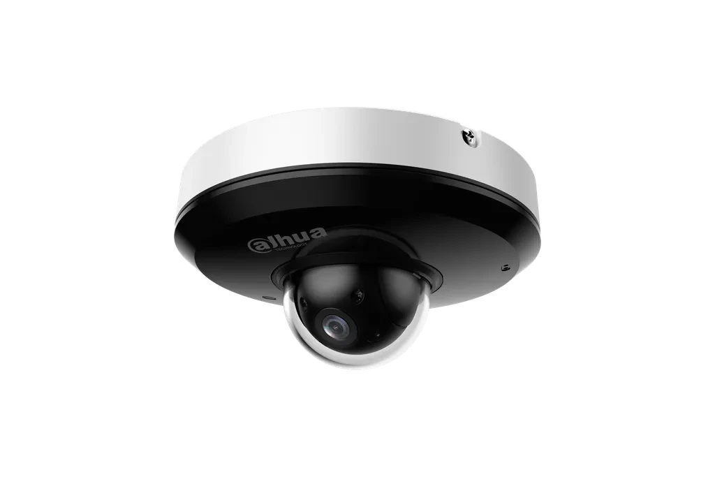 Cámara IP Dahua tipo PTZ de 4MP con zoom óptico de 4x IR de 20m realiza protección perimetral DH-SD1A404DB-GNY
