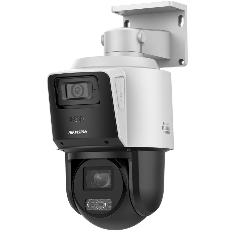 Cámara PTZ IP 4MP 4x TandemVu Dual Light PoE DS-2SE3C404MWG-E/14 2.8mm Hikvision