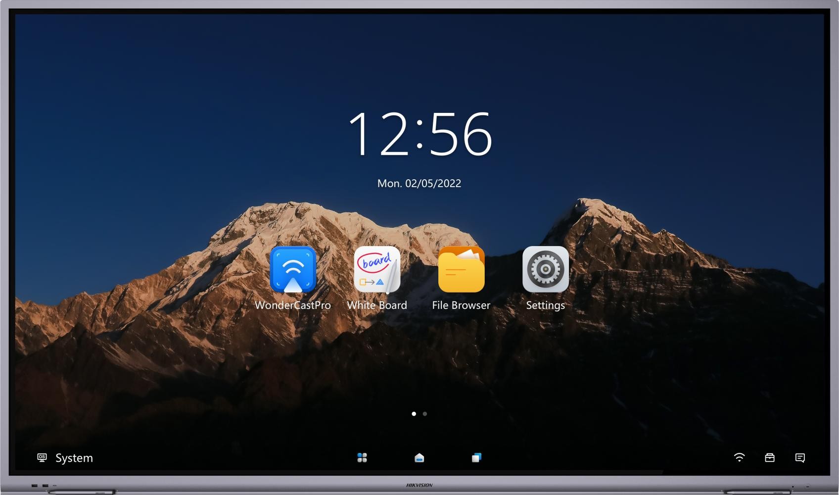Pantalla Interactiva 65 pulgadas 4K Hikvision DS-D5B65RB/C