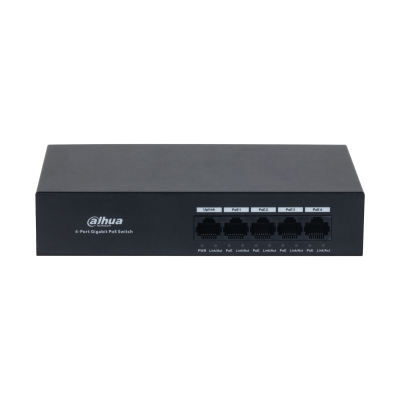 Switch PoE 4 Puertos DH-PFS3005-4GT-36 Dahua