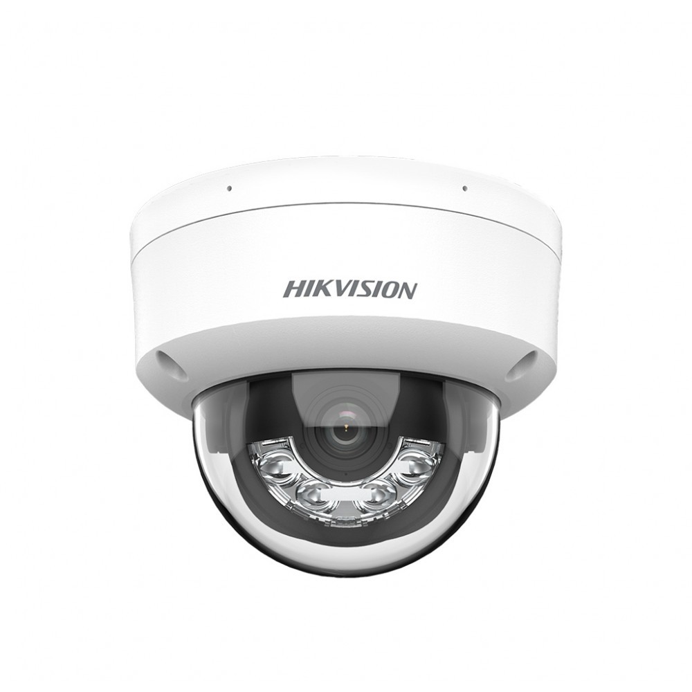 Cámara Domo IP 4MP Acusense Dual Light 30M DS-2CD2143G2-LIS2U 2.8mm Hikvision