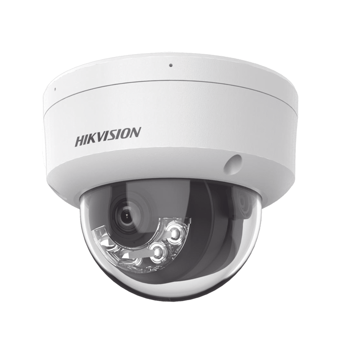 Cámara Domo IP 6MP Acúsense Dual Light IR30m DS-2CD2163G2-LIS2U 2.8 mm Hikvision