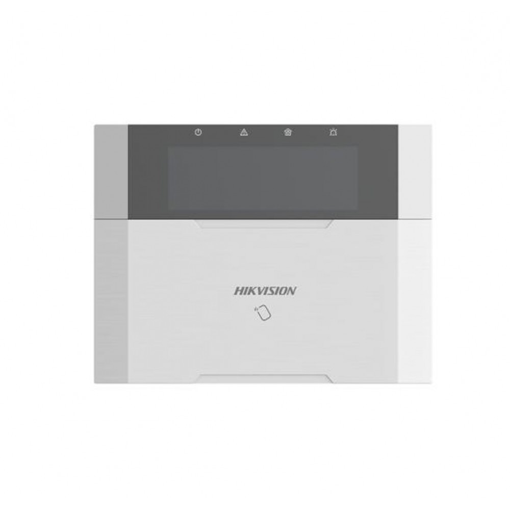 Teclado Cableado Para Alarmas AX Hybrid Pro DS-PK1-LRT-HWB Hikvision