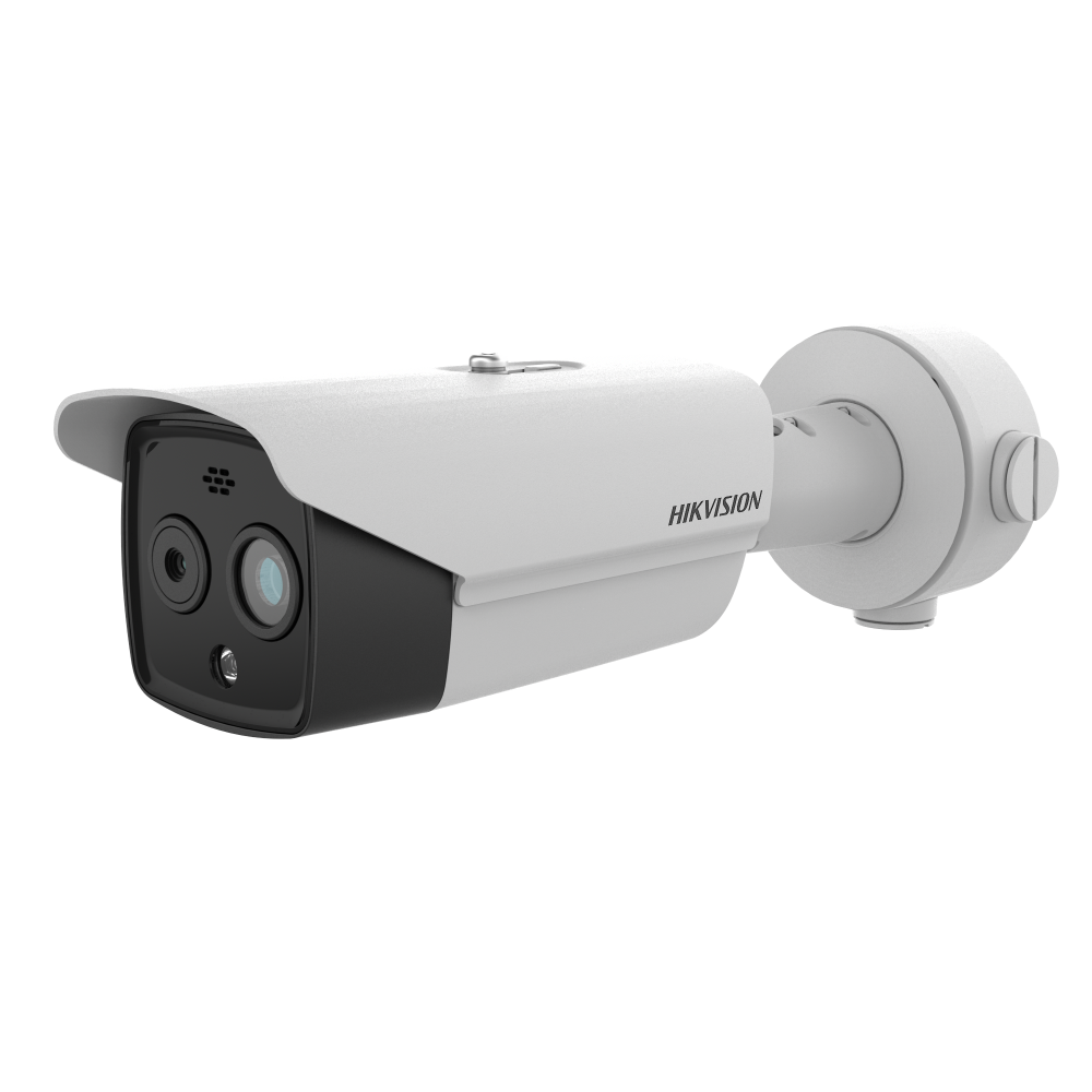 Cámara Bullet IP 4MP térmica y óptica biespectral DS-2TD2628-7/QAO-STD Hikvision