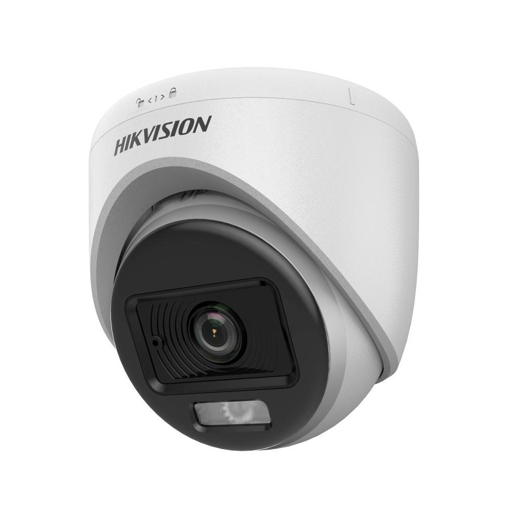 Cámara Domo TVI 3K Hibrid Light 20M DS-2CE70KF0T-LPFS 2.8mm Hikvision