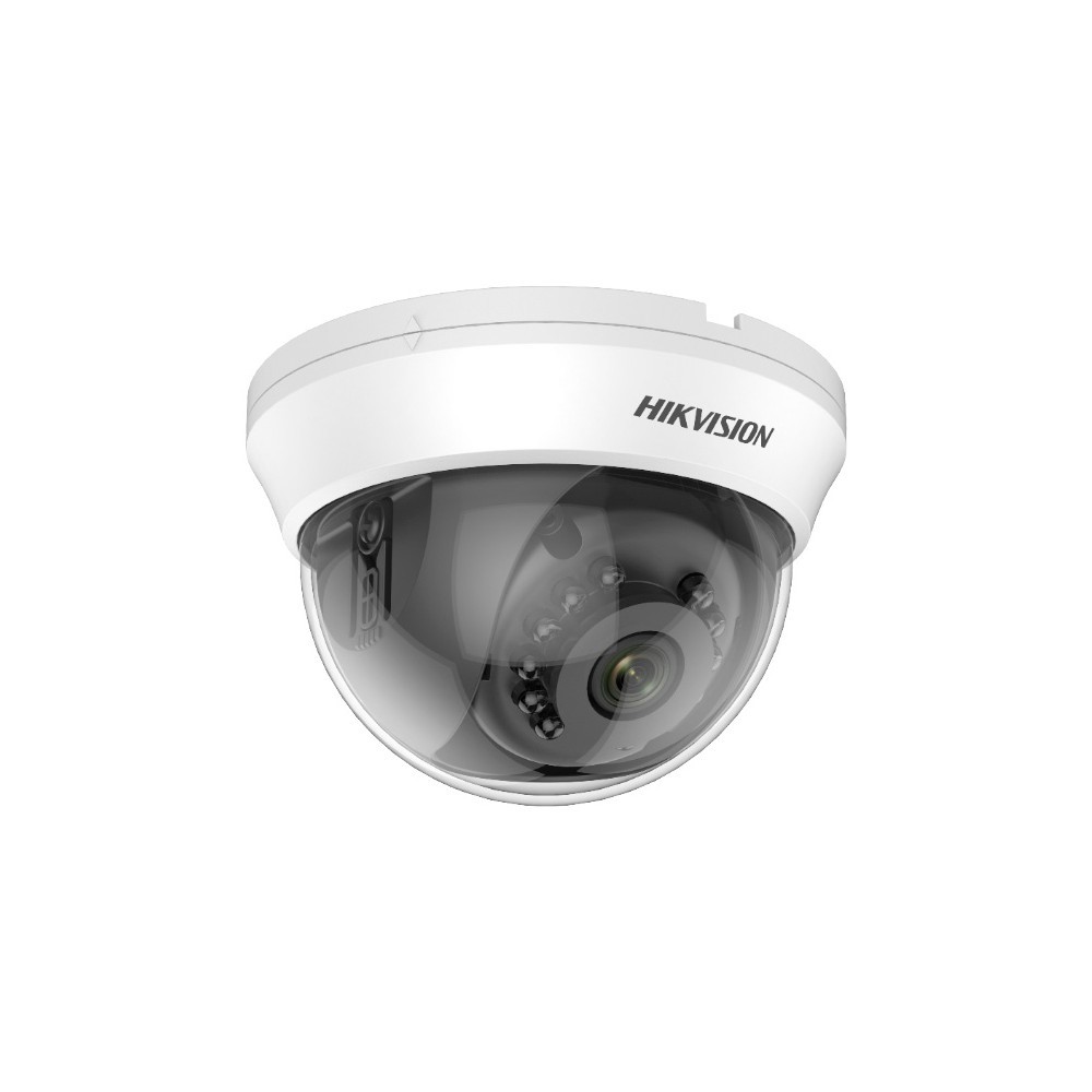 Cámara Domo TVI 2MP IR20M DS-2CE56D0T-IRMM (C) 2.8mm Hikvision