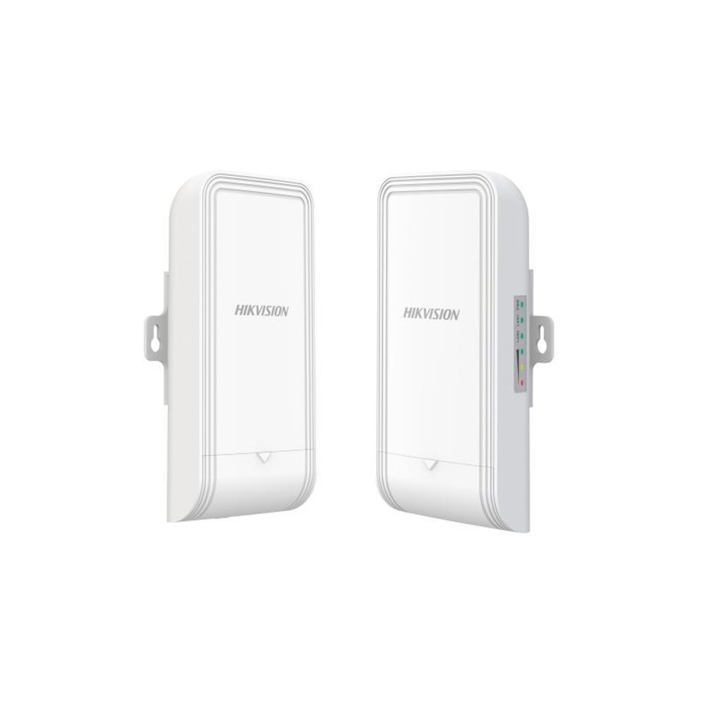 Antena Hikvison 1km Kit de puente inalámbrico de 2,4 GHz, 300 Mbps DS-3WF1000-EI-2N Hikvision