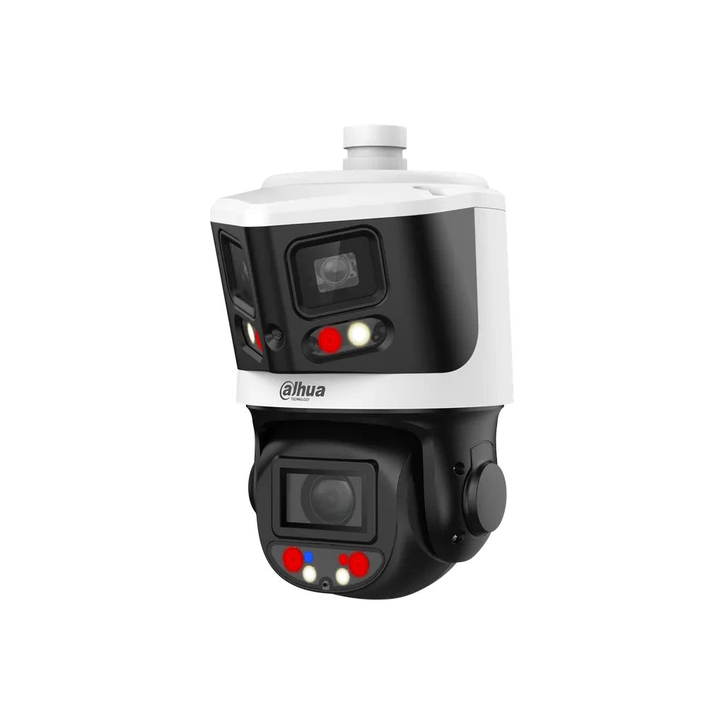 DH-SDT3E410-8P-MB-A-PV1-0280. Cámara PTZ IP X-Spans 8MP+4MP, TiOC: 10X Zoom, IR hasta 70m, Autotracking, Protección perimetral,Multivisión, Disuasión activa, Luz dual inteligente, SMD 4.0/ IP