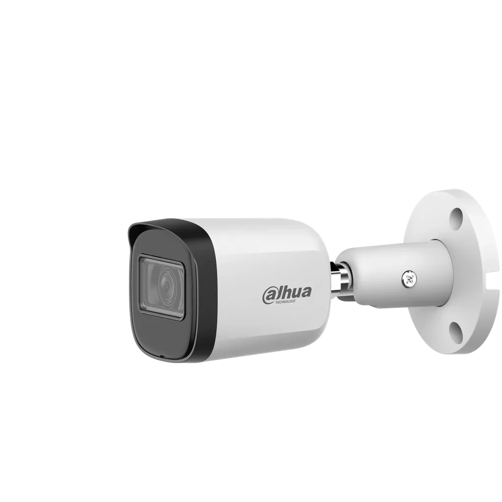 DH-HAC-B2A51N-U-0280B-S3. Cámara HDCVI Dahua de tipo bullet de 5MP lente fijo de 2.8mm IR de hasta 30m protección IP67.