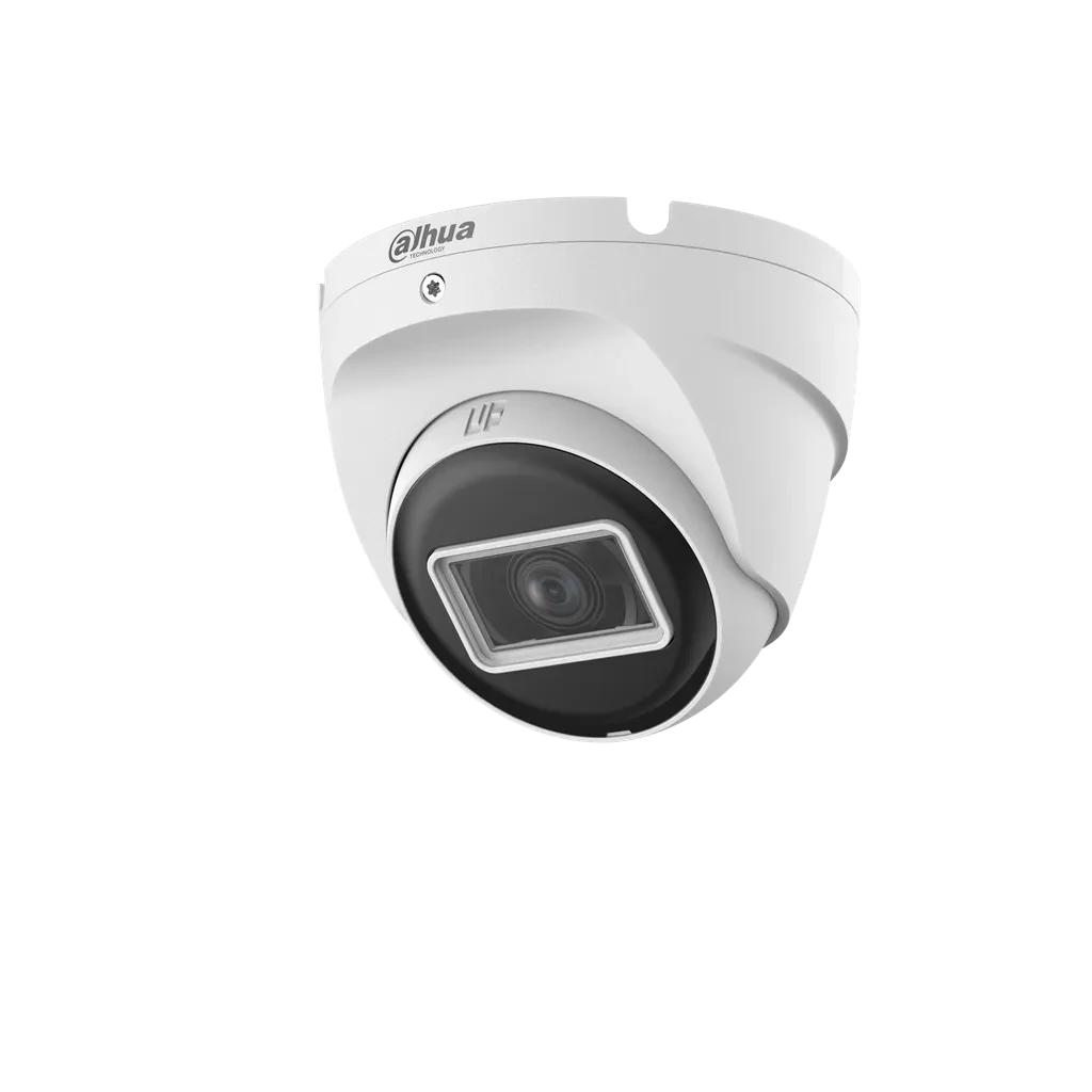 DH-HAC-T2A51N-U-0280B-S2. Cámara HDCVI Dahua de tipo eyeball de 5MP lente fijo de 2.8mm IR de hasta 30m protección IP67.