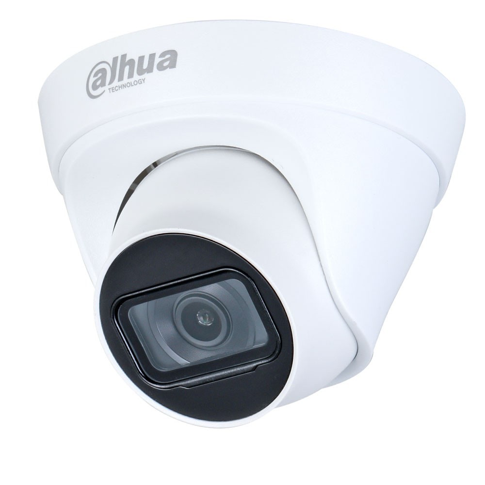 DH-IPC-HDW1431T1P-A-0280B-S6. Cámara IP, tipo Domo, 4MP, lente fijo 2.8mm, 30M de IR, IP67. 