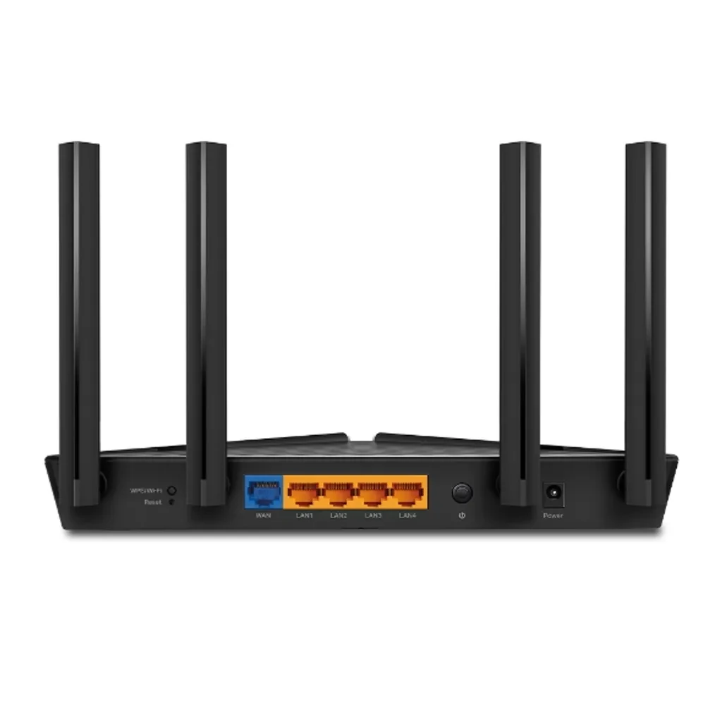 Archer AX53. Router WiFi 6 Tp-Link Nex-Gen AX3000 doble banda (2402Mbps en 5GHz y 574Mbps en 2.4GHz) 1 puerto WAN 4 puertos LAN 1Gbps