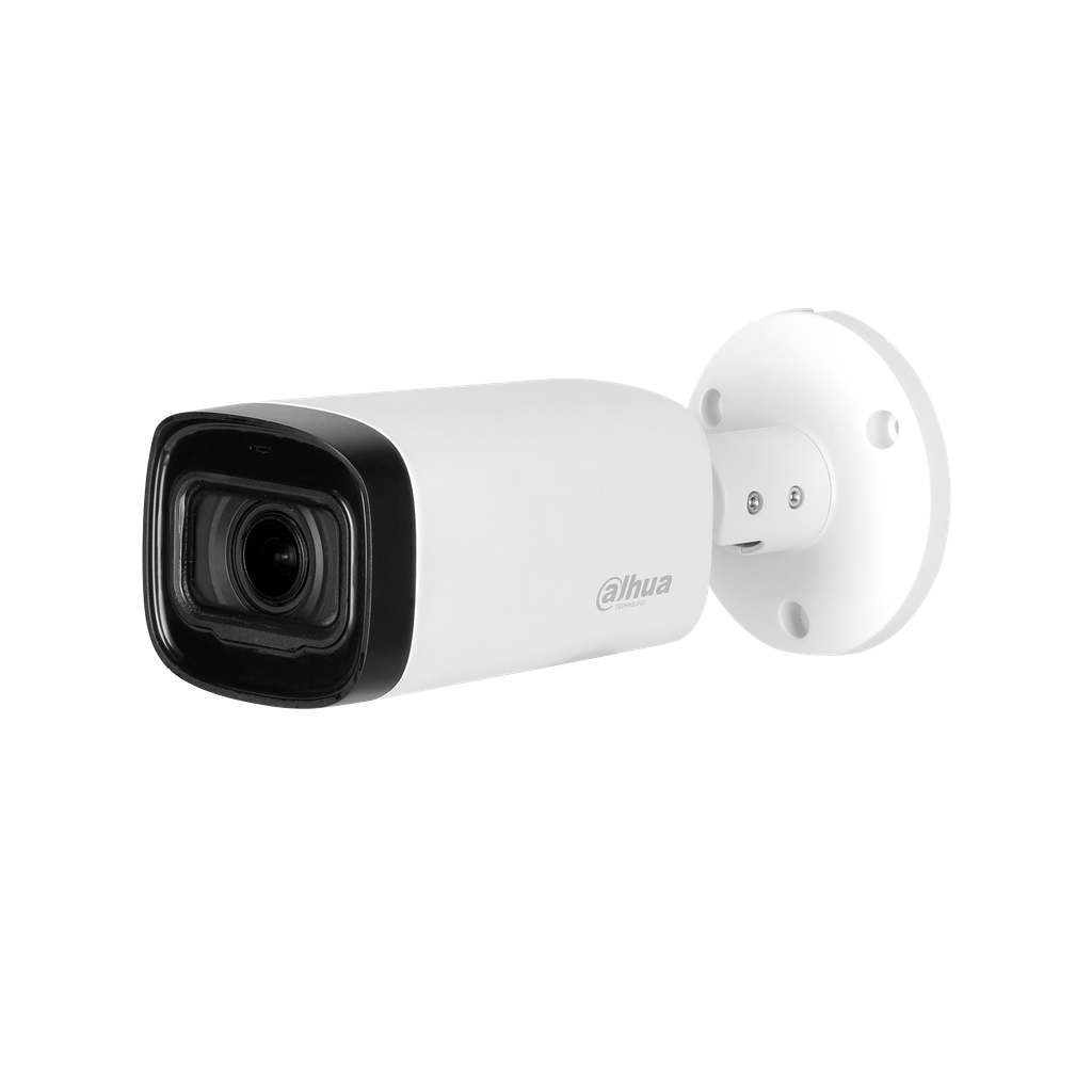 DH-HAC-HFW1500RN-Z-IRE6-A-2712-S2. Cámara HDCVI Dahua tipo bullet 5MP lente varifocal IR 60Mt microfono inco