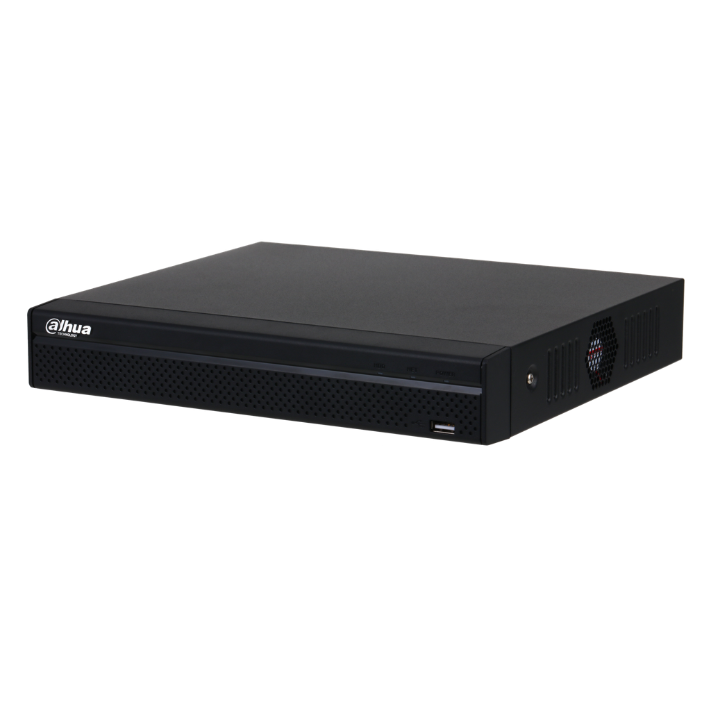 DHI-NVR4116HS-8P-4KS3. NVR DAHUA 16CH. 8 PUERTOS POE. 1HDD. SMD PLUS 4CH.