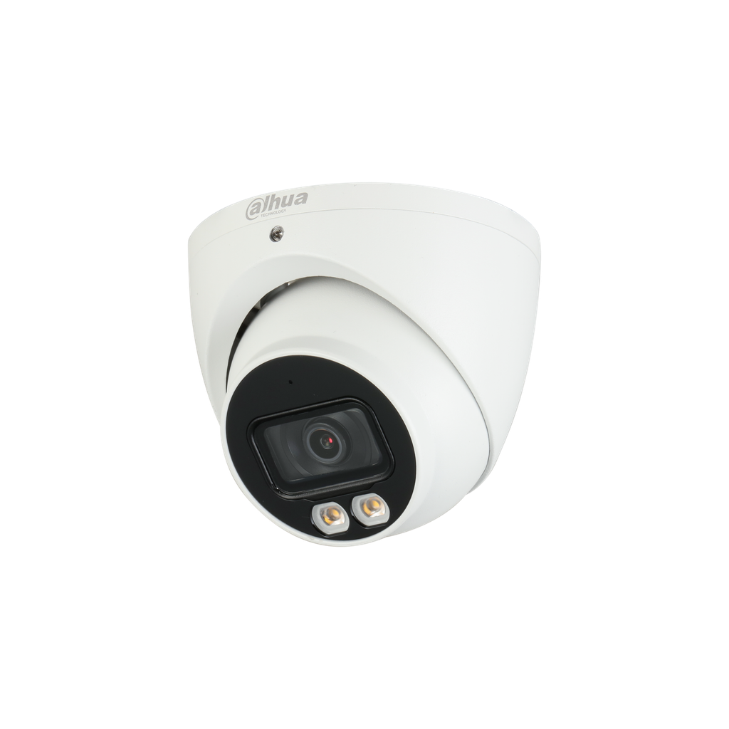 DH-HAC-HDW1200TN-IL-A-0280B-S6. Camara Dahua HDCVI tipo eyeball 2MP dual Iluminación 40m lente fijo